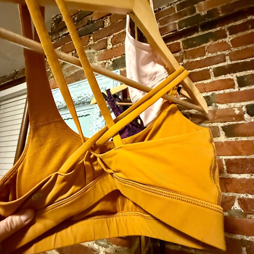 Set of Three Size 8 Lululemon Sports Bras - Picture 2 of 10